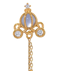 Girls Crew Crystal Disney Princess Cinderella Dangle Earrings