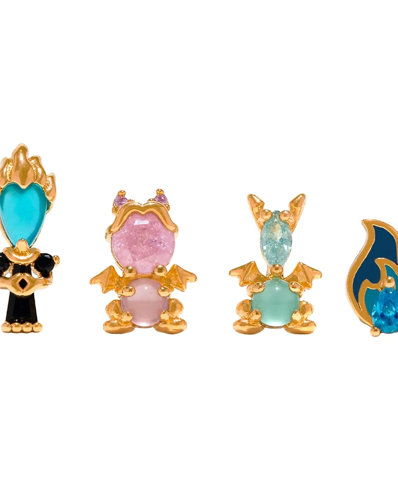 Girls Crew Crystal Disney Hercules' Hades Earring Set