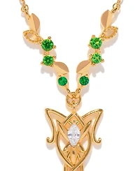 Girls Crew Crystal the Lord of Rings Elven Necklace