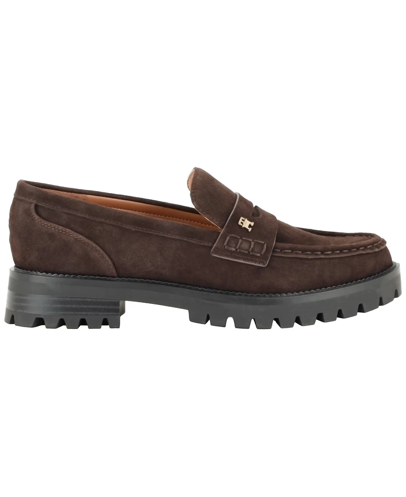 Tommy Hilfiger Women's Yesen Lug Sole Penny Loafers