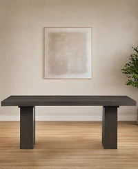 Summit 78" Wood Extendable Dining Table, Macy's Exclusive