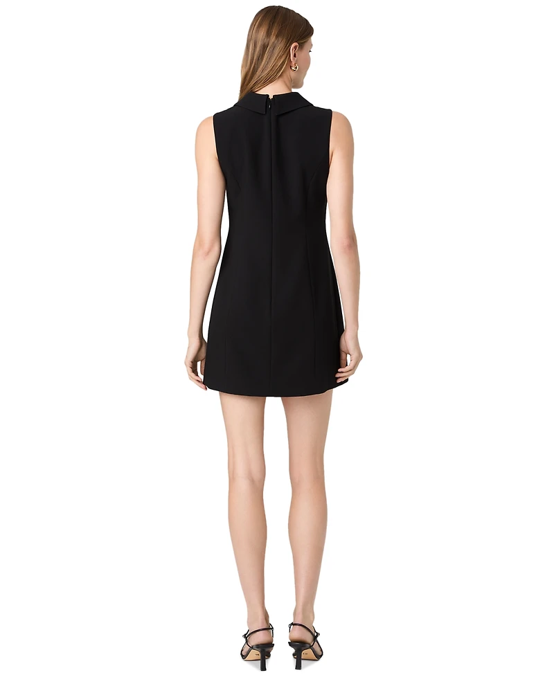 French Connection Women's Azra Twill Collared A-Line Mini Dress