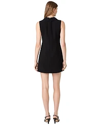 French Connection Women's Azra Twill Collared A-Line Mini Dress