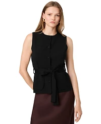 French Connection Women's Maxime Sleeveless Wrap Top