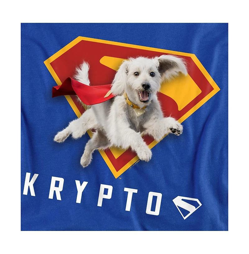 Superman Men's Krypto Shield T-Shirt