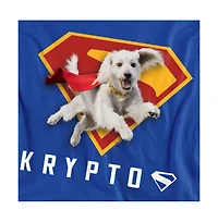 Superman Men's Krypto Shield T-Shirt