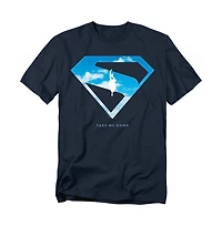 Superman Men's Cloud Shield T-Shirt