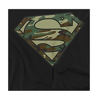 Superman Men's Camo Logo T-Shirt