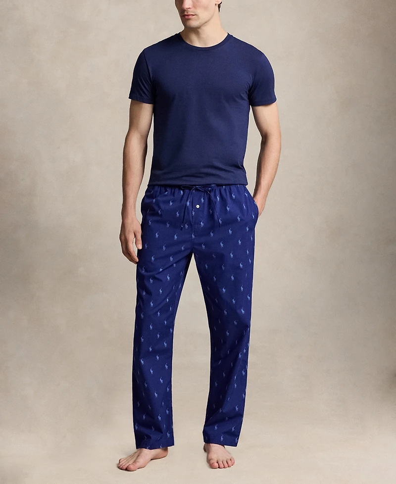 Polo Ralph Lauren Men's Woven All Over Player Pajama Pants