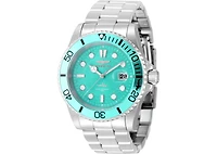Invicta Pro Diver 50822 Men's 42mm Quartz Watch - Tiffany , Stainless Steel Bracelet