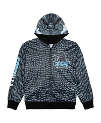 Godzilla Boys' 5-16 Cosplay Fleece Zip-Up Hoodie