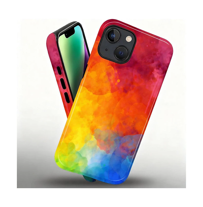 Lisen Dual-Layer Phone Case Compatible with Apple iPhone 14, 15, 16, 17, and Air