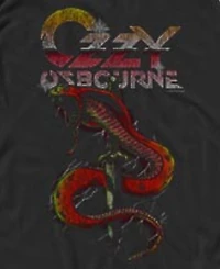 Fifth Sun Men's Ozzy Osbourne Vintage Snake and Dagger Graphic Tank Top