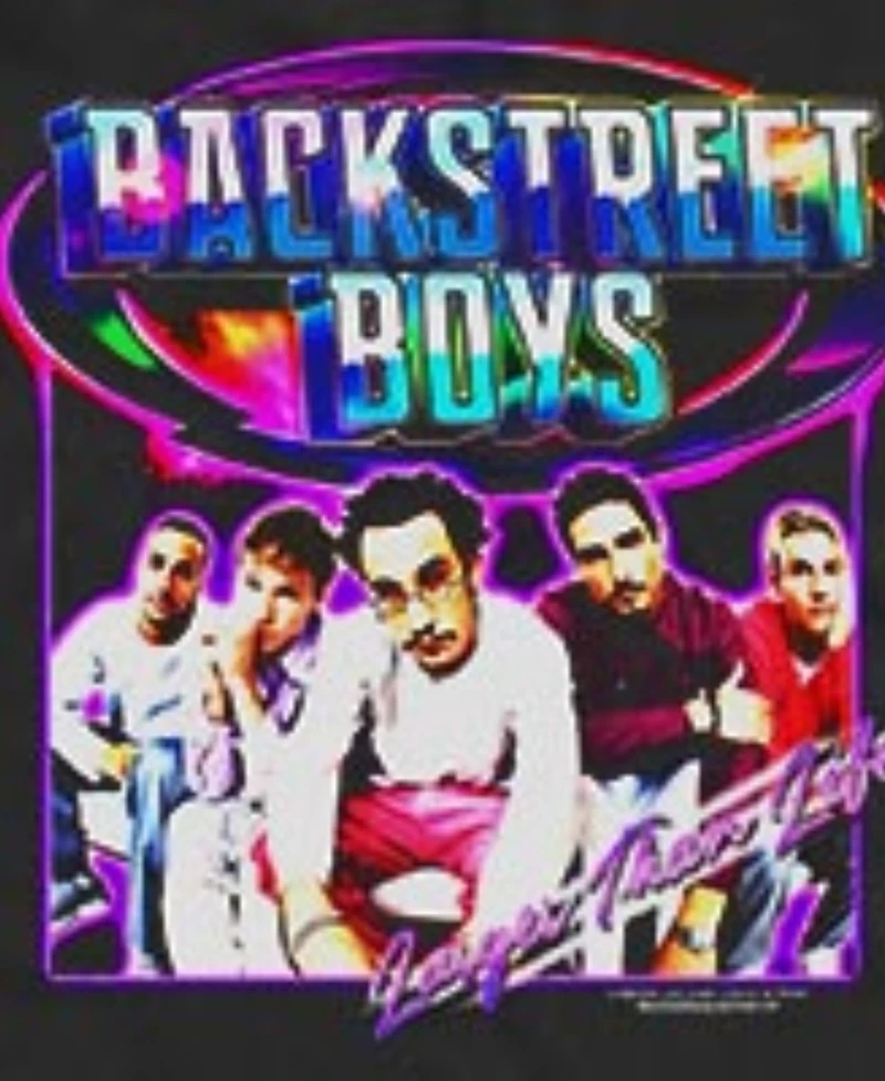 Fifth Sun Men's Backstreet Boys Larger Than Life Group Photo Graphic Tank Top