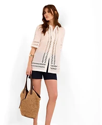 Mint Velvet Women's Ramie Resort Shirt