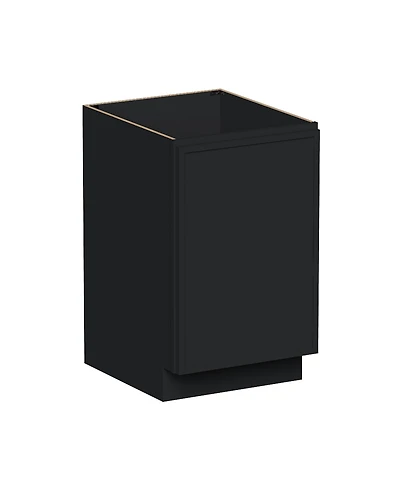 Boyel Living 21" Wide Full Height Door Base Cabinet, Ready to Assemble Kitchen Cabinet with Solid Wood Frame, Soft-Close Slides and Hinges