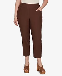 Ruby Rd. Plus Pull-On Ankle Mid-Rise Pants
