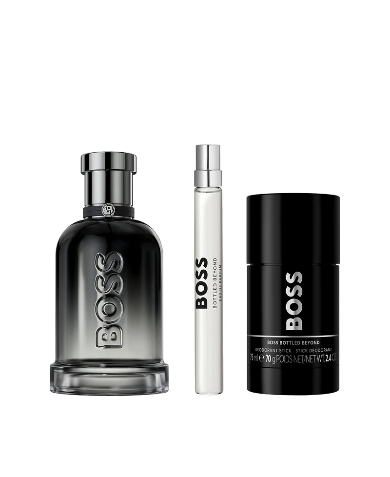 Hugo Boss Men's 3-Piece Boss Bottled Beyond Eau de Parfum Spray Gift Set