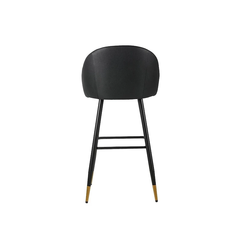 New Classic Furniture Oliver Faux Leather Bar Chair (Set of