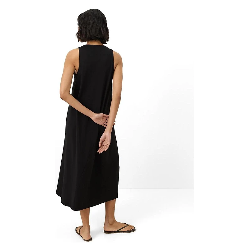 Pact Women's Fit and Flare Asymmetrical Dress Made with Organic Cotton