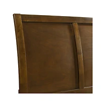 New Classic Furniture Ballard Wood Panel Bed in Walnut