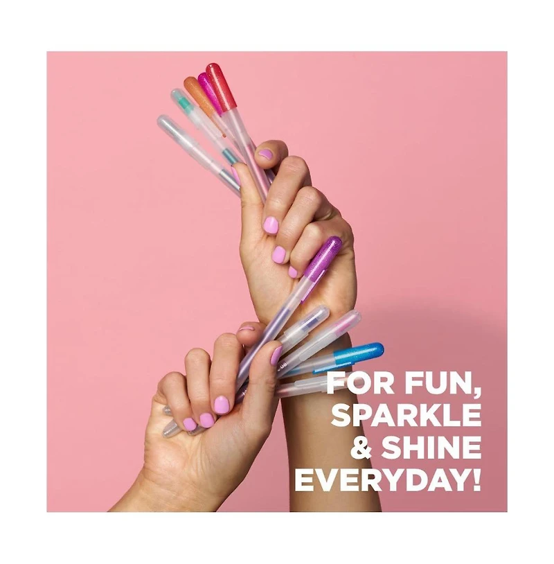 Sakura Gelly Roll Retractable 25 Piece Gift Set: 24 Pens + 1 Pen Case