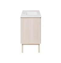 Swiss MadisonClasse 36" Freestanding Bathroom Vanity in White Oak with Sink Top