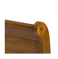 Liberty Furniture Industries, Inc Grandpas Cabin King Sleigh Bed in Aged Oak