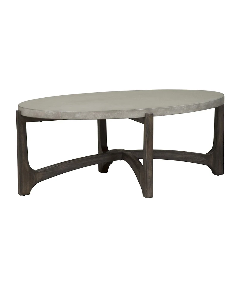 Liberty Furniture Oval Cocktail Table