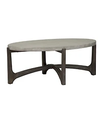 Liberty Furniture Oval Cocktail Table