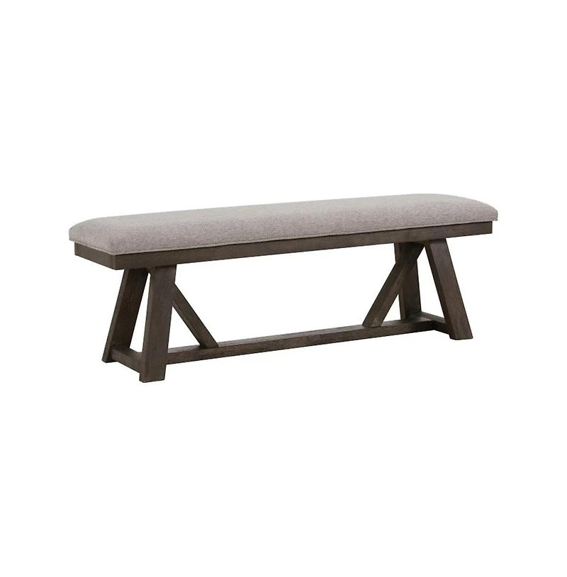 Intercon Backless Bench, 59"" in Reclaimed Chevron