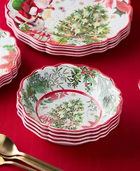 Certified International Santa's Delivery Melamine All Purpose Bowls, Set of 4