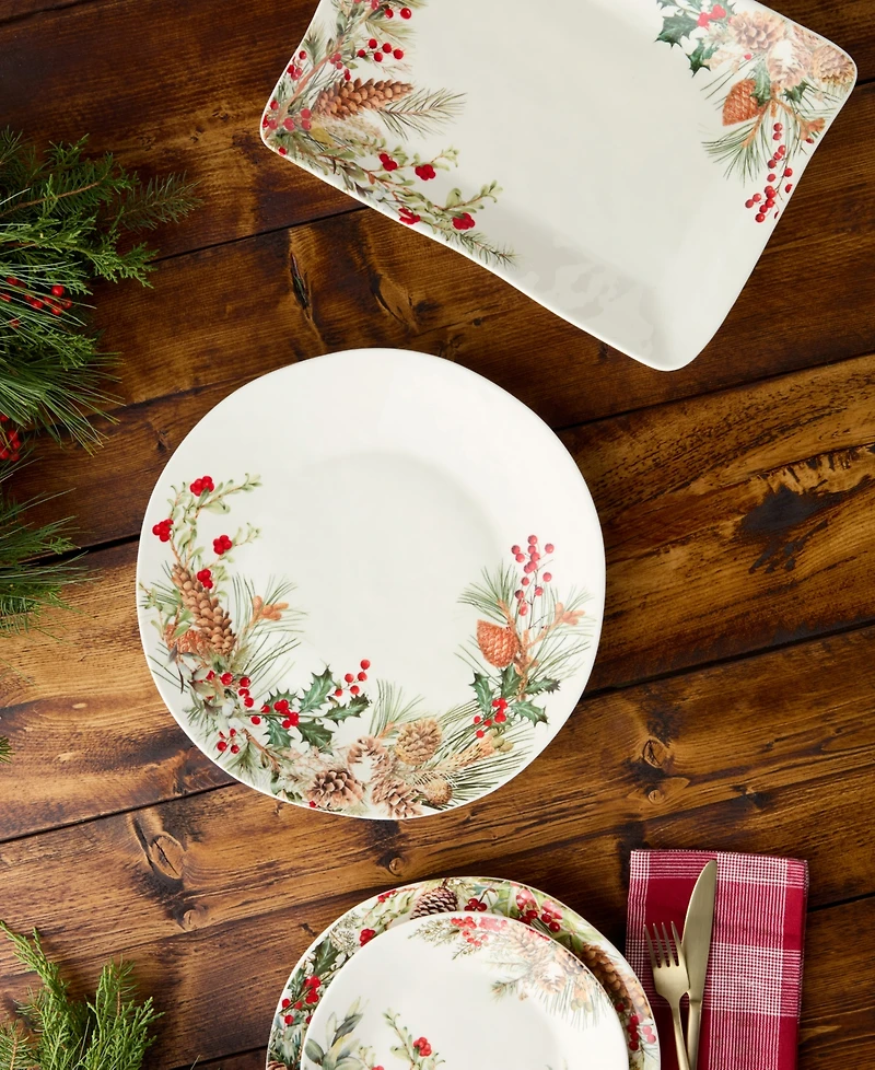 Certified International Woodland 13" Round Platter
