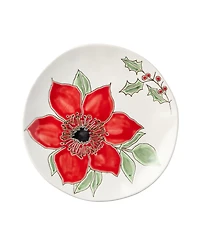 Certified International Festive Blooms Dessert Plates, Set of 4