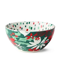 Certified International Holiday Spruce All Purpose Bowls, Set of 6