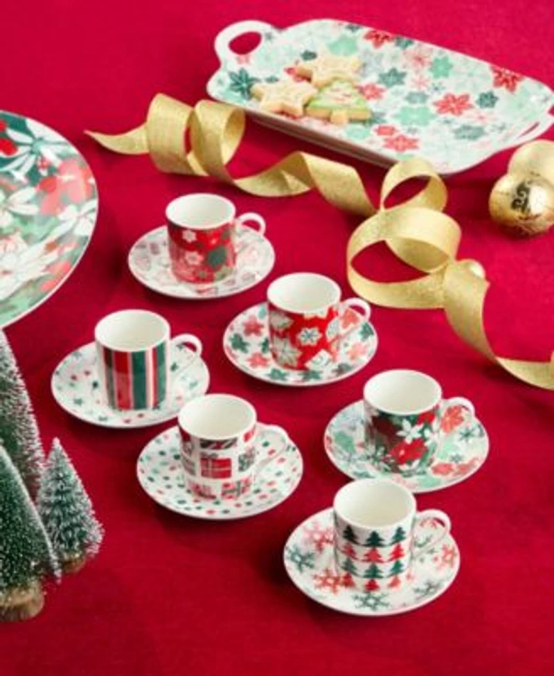 Certified International Holiday Spruce Dinnerware Collection