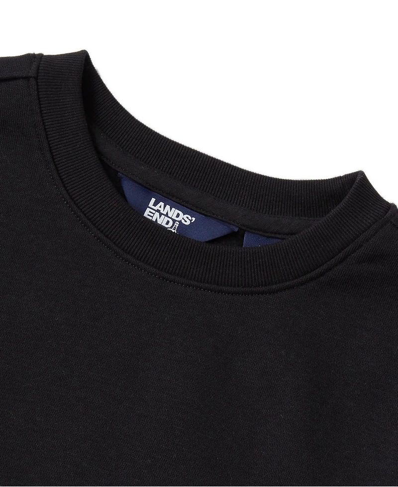 Lands' End Kids Husky Relaxed Fit Fleece Crewneck Sweatshirt