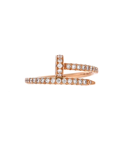 Pre-Owned Cartier Juste un Clou Paved Ring
