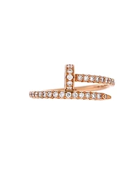Pre-Owned Cartier Juste un Clou Paved Ring