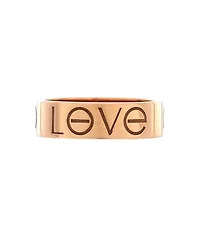 Pre-Owned Cartier Engraved Love Band Ring
