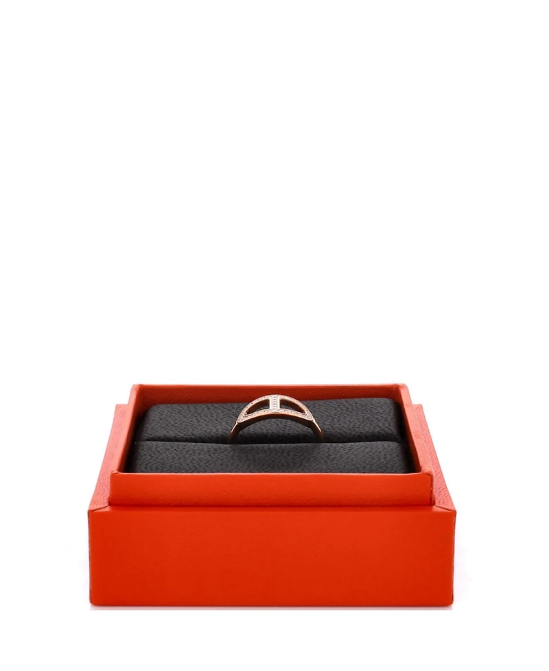 Pre-Owned Hermes Chaine d'Ancre Contour Ring