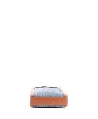 Pre-Owned Celine Mini Vertical Cabas Tote Printed Denim with Leather