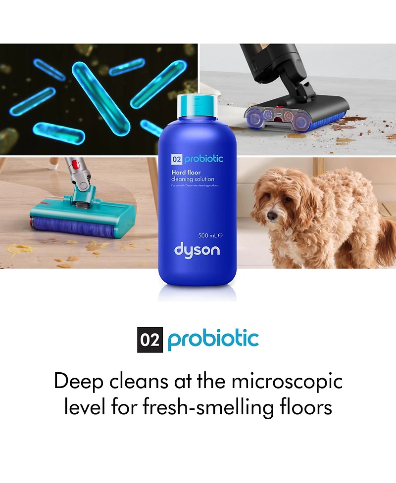 Dyson 02 Probiotic Hard Floor Cleaning Solution, 500mL
