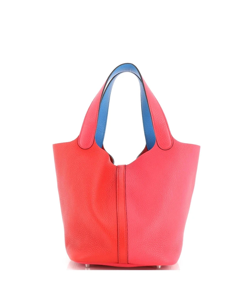 Pre-Owned Hermes Mm Casaque Picotin Lock Bag Clemence