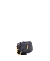 Pre-Owned Saint Laurent Mini Lou Camera Bag Matelasse Chevron Leather