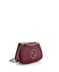 Pre-Owned Gucci Small Blondie Nm Chain Crossbody Bag Leather