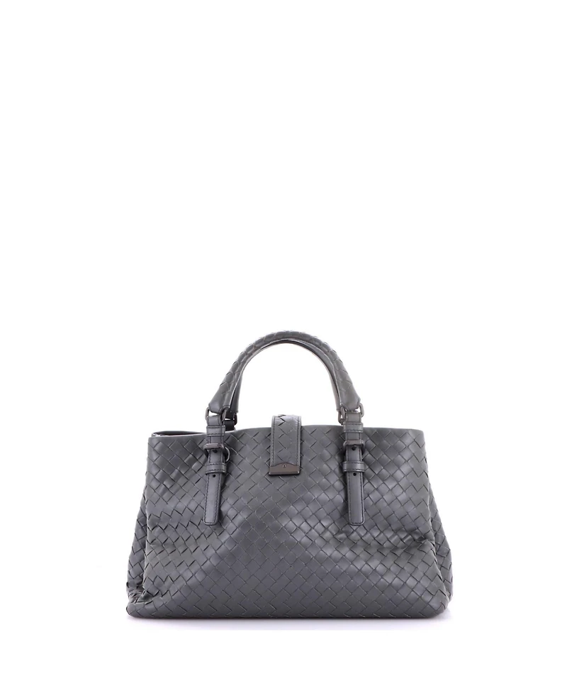 Pre-Owned Bottega Veneta Small Roma Bag Intrecciato Nappa