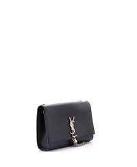 Pre-Owned Saint Laurent Classic Monogram Tassel Crossbody Bag Leather