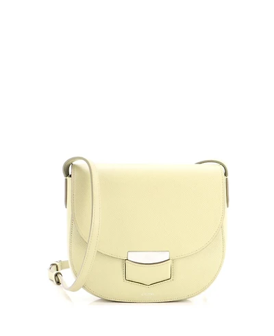 Pre-Owned Celine Small Trotteur Crossbody Bag Grainy Leather