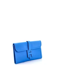 Pre-Owned Hermes 29 Jige Elan Clutch Evercolor
